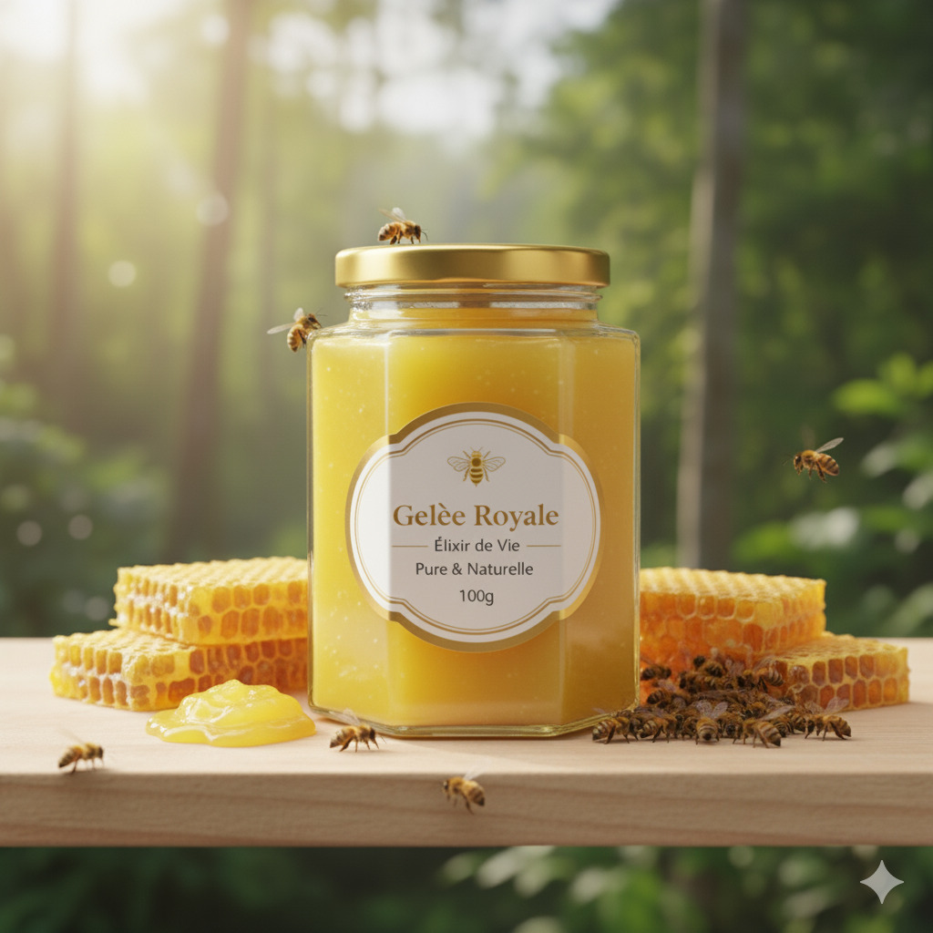 Gelée royale fraîche de Guadeloupe - Le Rucher de Gwadloup