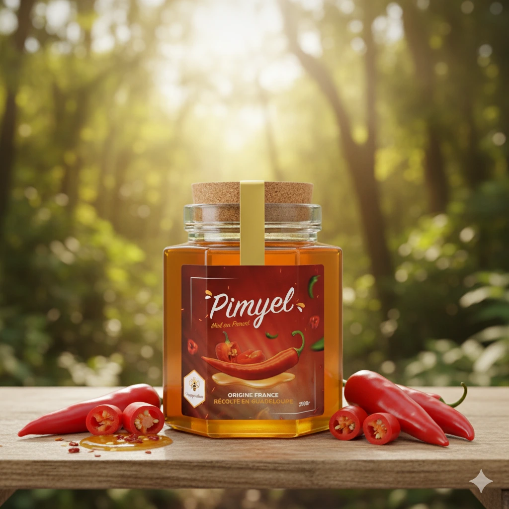Pimyel - Miel de Guadeloupe au Piment Bondamanjak